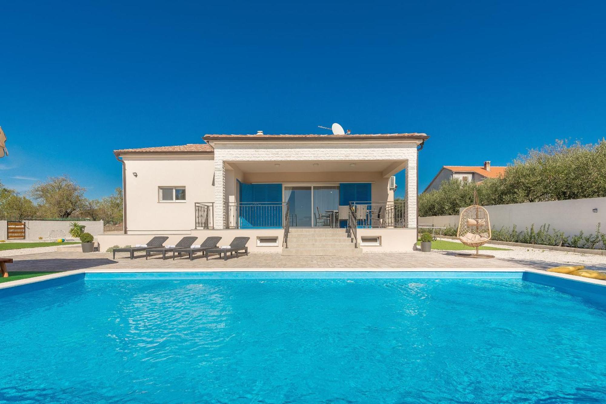 Villa Tara Zadarvillas Tinj Exteriör bild
